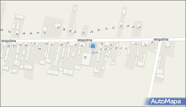 Radziechowice Pierwsze, Radziechowice Pierwsze, 23, mapa Radziechowice Pierwsze