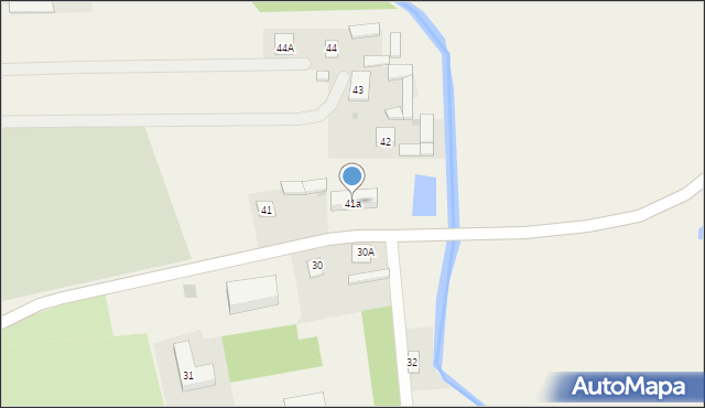 Radzięcin, Radzięcin, 41a, mapa Radzięcin