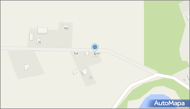 Radziejewo, Radziejewo, 31, mapa Radziejewo