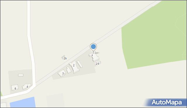 Radzików, Radzików, 1/1, mapa Radzików