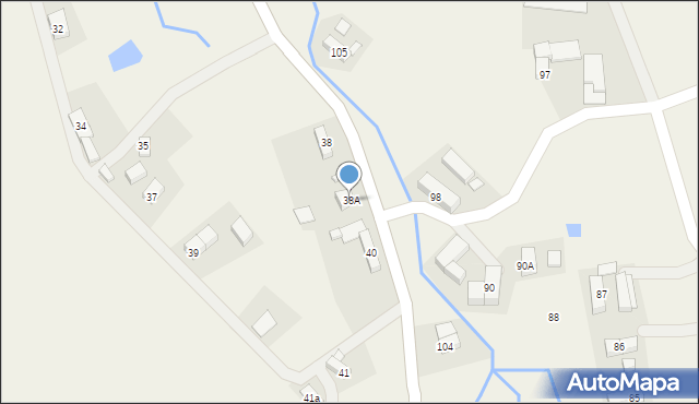 Radzimów Dolny, Radzimów Dolny, 38A, mapa Radzimów Dolny