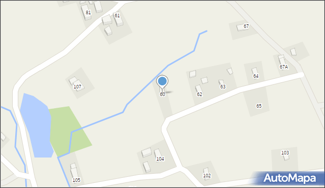 Radzimów Dolny, Radzimów Dolny, 60, mapa Radzimów Dolny