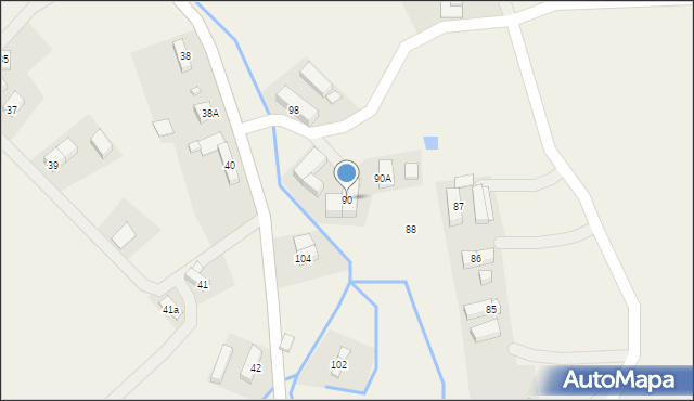 Radzimów Dolny, Radzimów Dolny, 90, mapa Radzimów Dolny