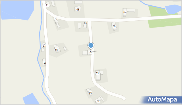 Radzimów Górny, Radzimów Górny, 64, mapa Radzimów Górny