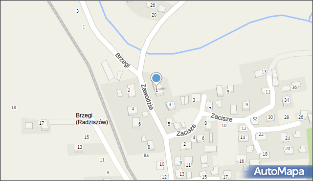 Radziszów, Radziszów, 1, mapa Radziszów