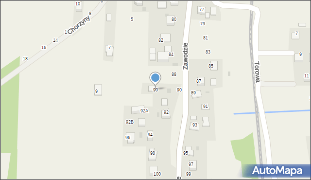 Radziszów, Radziszów, 90, mapa Radziszów