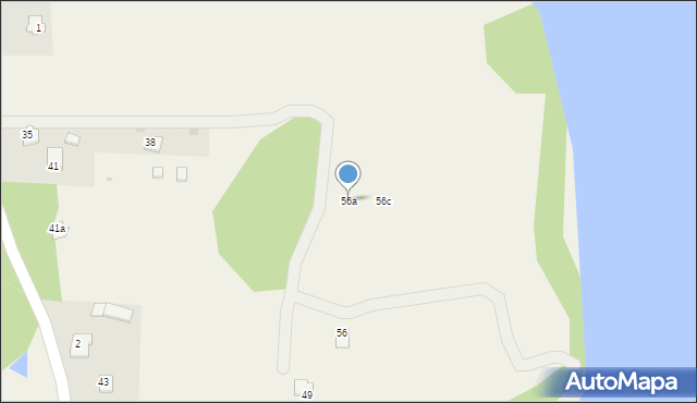 Radziucie, Radziucie, 56a, mapa Radziucie