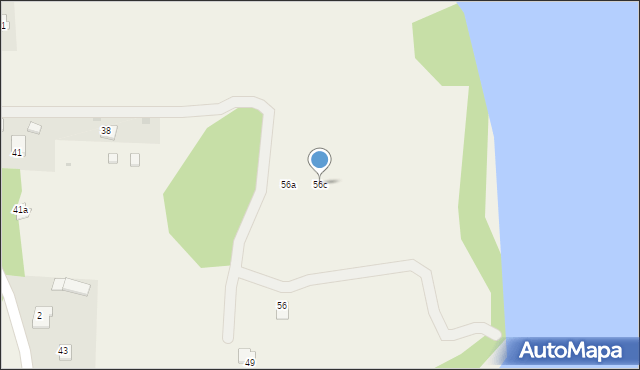 Radziucie, Radziucie, 56c, mapa Radziucie