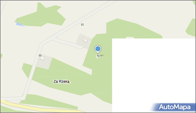 Radziwiłłówka, Radziwiłłówka, 79, mapa Radziwiłłówka