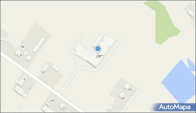 Radzowice, Radzowice, 10B, mapa Radzowice