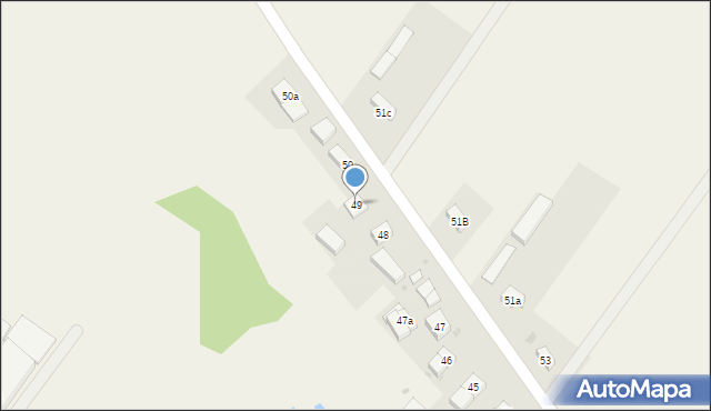 Radzowice, Radzowice, 49, mapa Radzowice