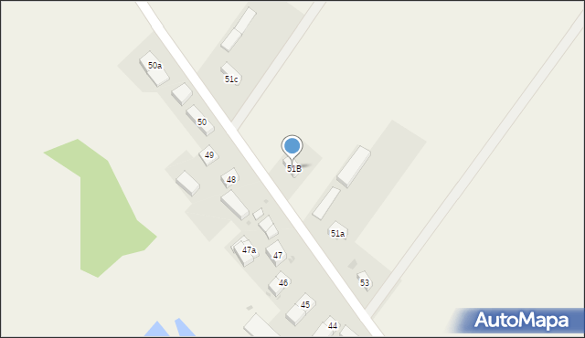 Radzowice, Radzowice, 51B, mapa Radzowice