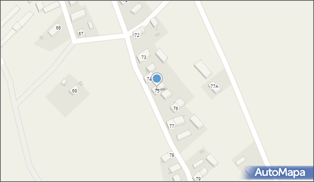 Radzowice, Radzowice, 75, mapa Radzowice