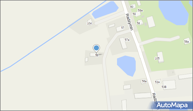 Radzymin, Radzymin, 56, mapa Radzymin