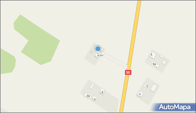 Radzyminek, Radzyminek, 7, mapa Radzyminek