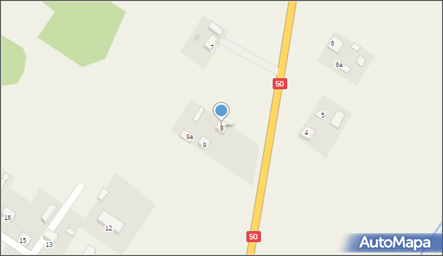 Radzyminek, Radzyminek, 8, mapa Radzyminek