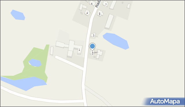 Radzynek, Radzynek, 2, mapa Radzynek