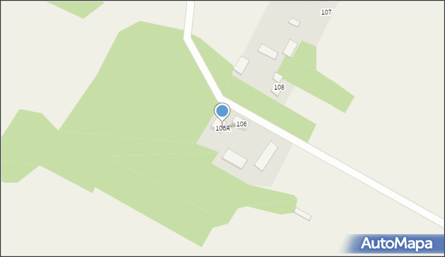 Rafałówka, Rafałówka, 106A, mapa Rafałówka