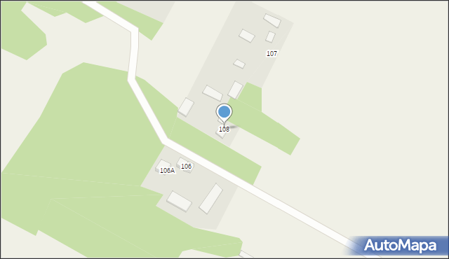 Rafałówka, Rafałówka, 108, mapa Rafałówka
