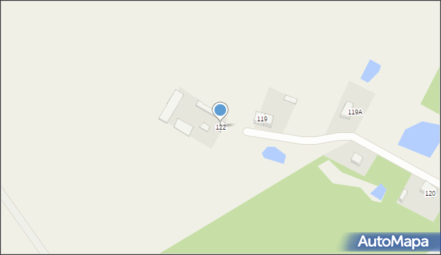 Rafałówka, Rafałówka, 122, mapa Rafałówka