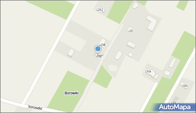 Rafałówka, Rafałówka, 129g, mapa Rafałówka