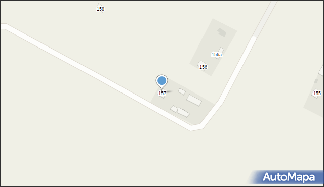 Rafałówka, Rafałówka, 157, mapa Rafałówka