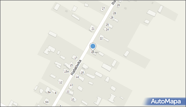 Rafałówka, Rafałówka, 20, mapa Rafałówka