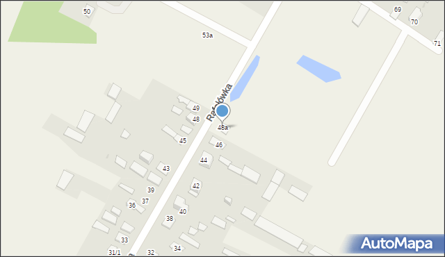 Rafałówka, Rafałówka, 48a, mapa Rafałówka