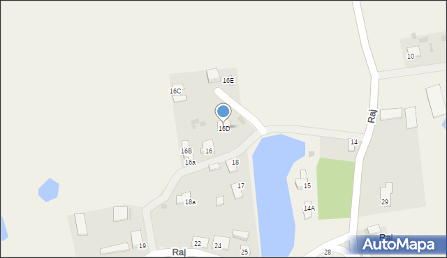 Raj, Raj, 16D, mapa Raj
