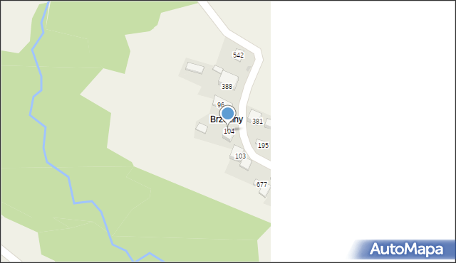 Rajbrot, Rajbrot, 104, mapa Rajbrot