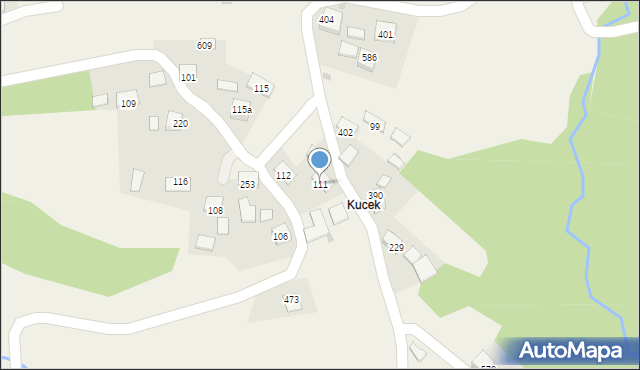 Rajbrot, Rajbrot, 111, mapa Rajbrot