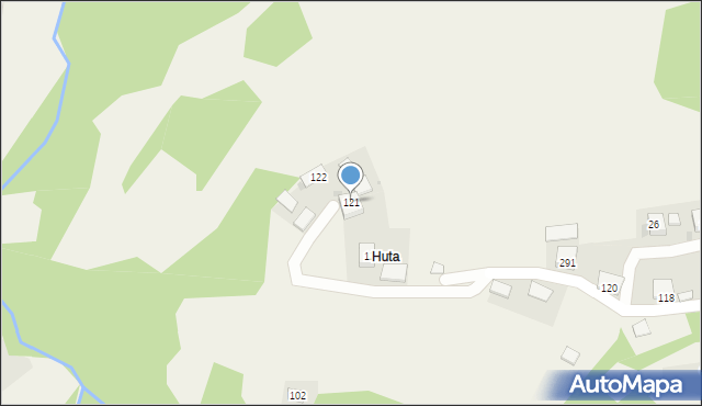 Rajbrot, Rajbrot, 121, mapa Rajbrot