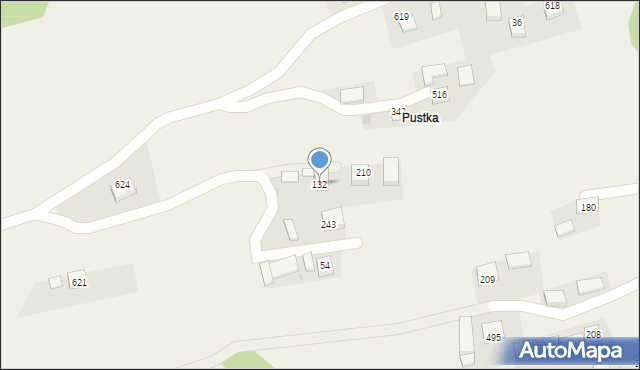 Rajbrot, Rajbrot, 132, mapa Rajbrot