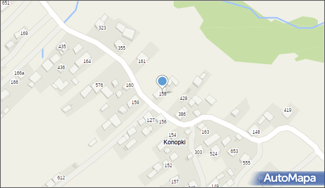 Rajbrot, Rajbrot, 158, mapa Rajbrot