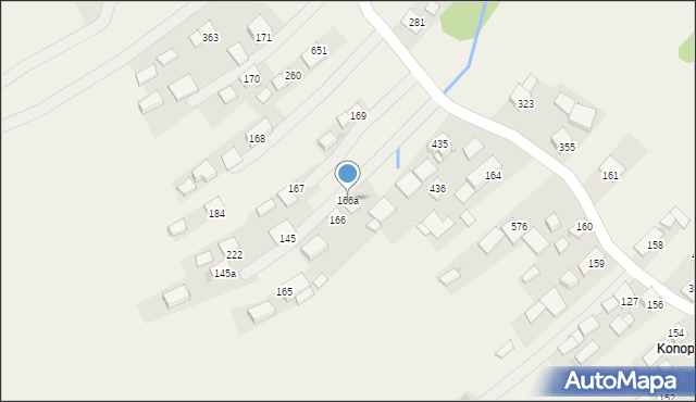 Rajbrot, Rajbrot, 166a, mapa Rajbrot