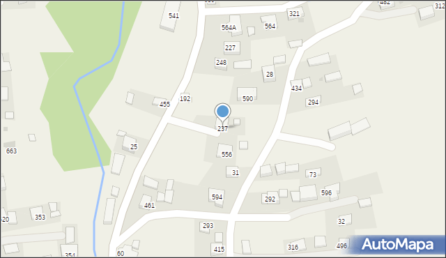 Rajbrot, Rajbrot, 237, mapa Rajbrot