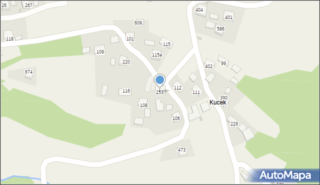Rajbrot, Rajbrot, 253, mapa Rajbrot