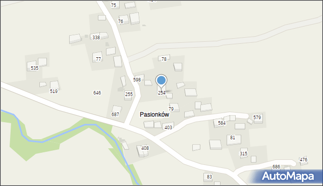 Rajbrot, Rajbrot, 254, mapa Rajbrot