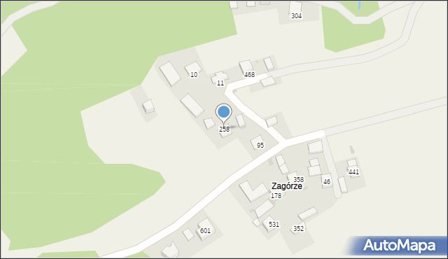 Rajbrot, Rajbrot, 258, mapa Rajbrot