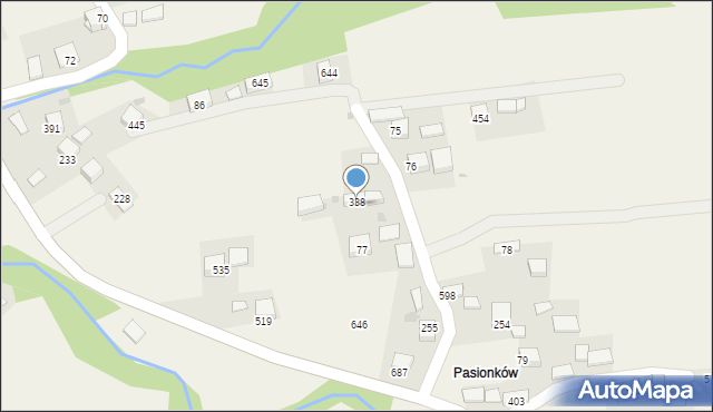 Rajbrot, Rajbrot, 338a, mapa Rajbrot