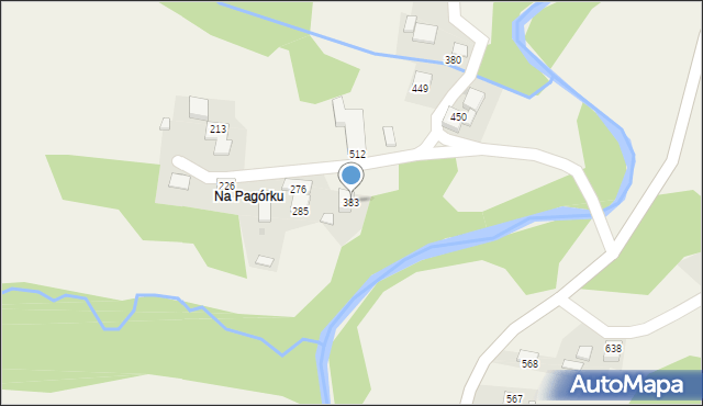 Rajbrot, Rajbrot, 383, mapa Rajbrot