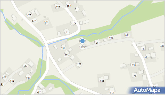 Rajbrot, Rajbrot, 445, mapa Rajbrot