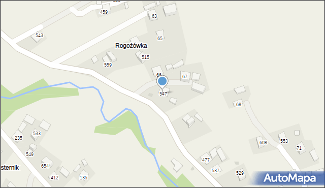 Rajbrot, Rajbrot, 547, mapa Rajbrot