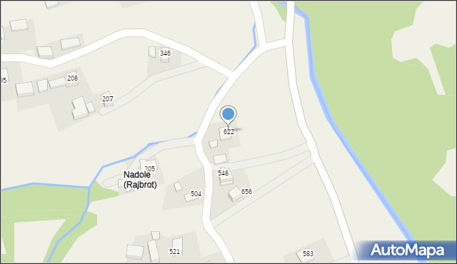Rajbrot, Rajbrot, 622, mapa Rajbrot