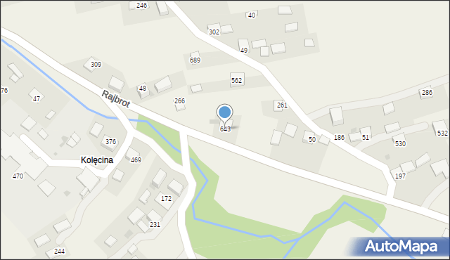 Rajbrot, Rajbrot, 643, mapa Rajbrot