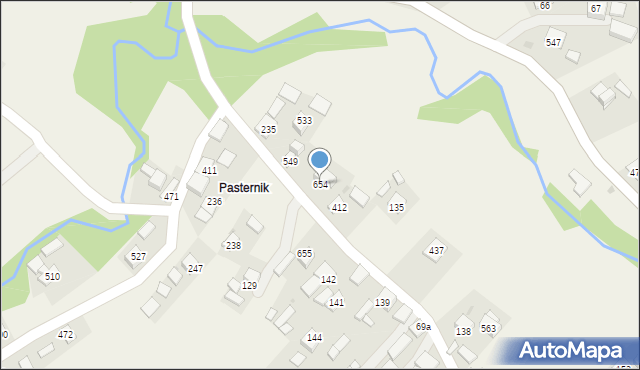 Rajbrot, Rajbrot, 654, mapa Rajbrot