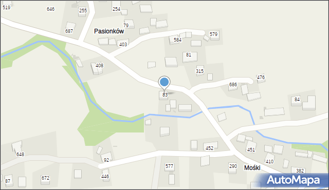 Rajbrot, Rajbrot, 83, mapa Rajbrot