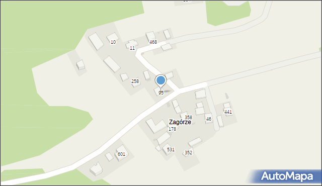 Rajbrot, Rajbrot, 95, mapa Rajbrot