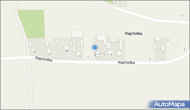 Rajchotka, Rajchotka, 6, mapa Rajchotka