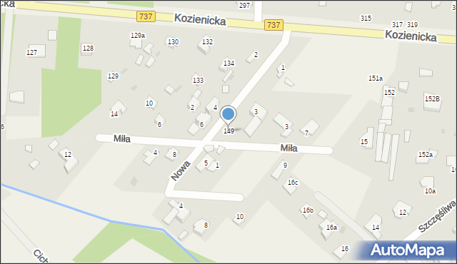Rajec Poduchowny, Rajec Poduchowny, 149, mapa Rajec Poduchowny